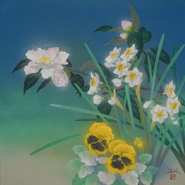 「冬の花々」

6S

日本画