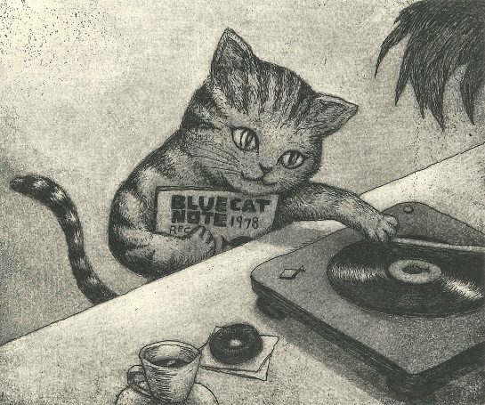 寺澤智恵子

ずっと探していたレコード

20.5×25.5cm

銅版画