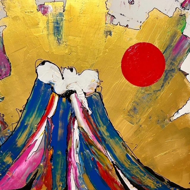 「富士来光」

60×60cm