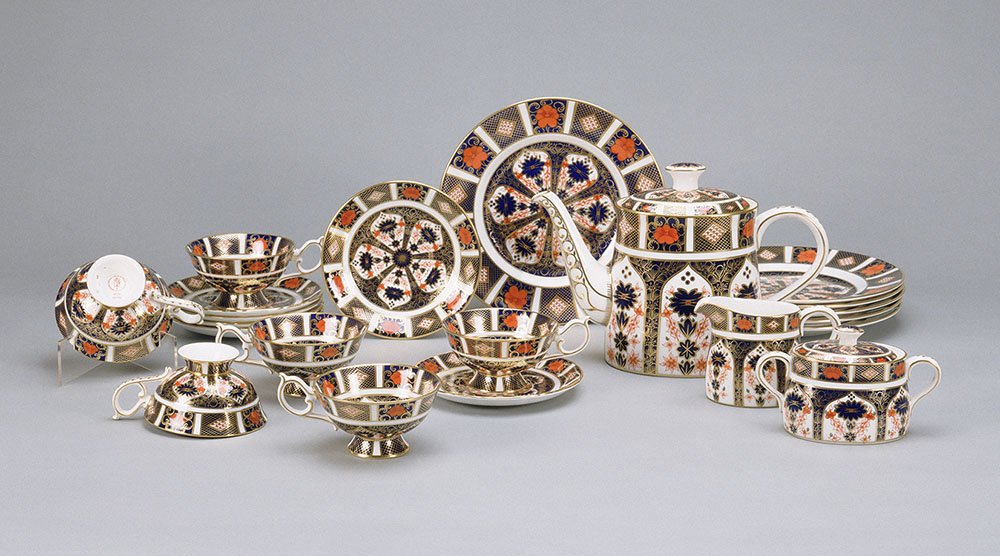 ティーセット《ジャパン》　ロイヤルクラウンダービー（イギリス） 20世紀