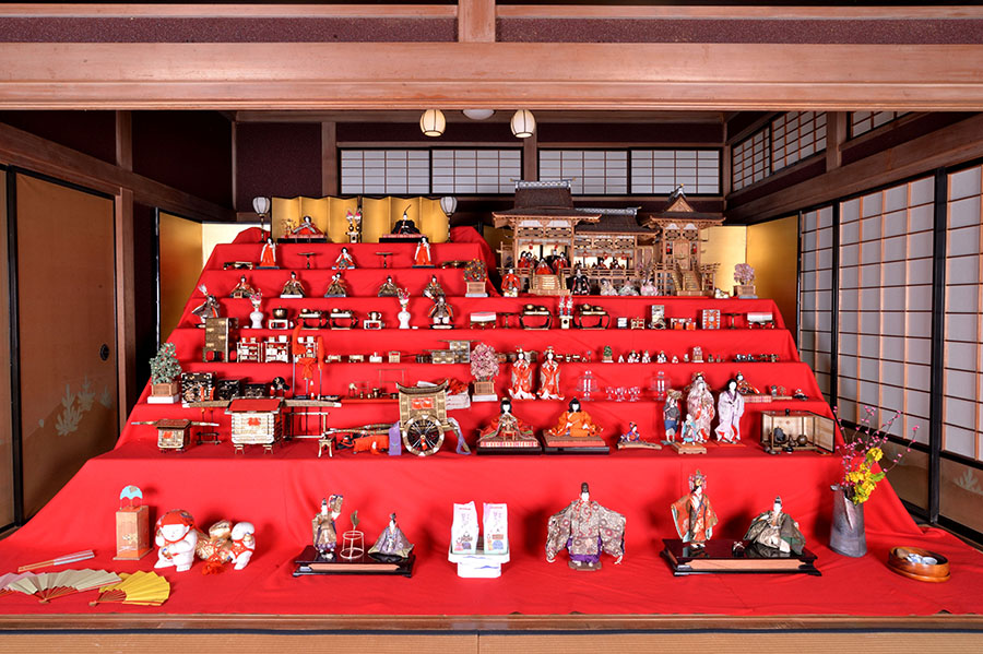 遠山家雛壇飾り　大正時代