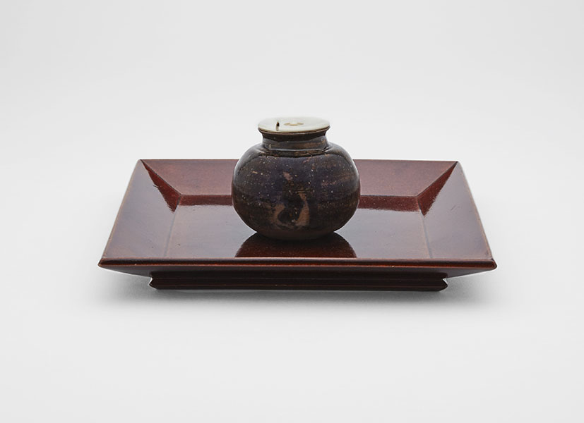 唐物羽室文琳茶入　大名物　中国　南宋時代　13世紀