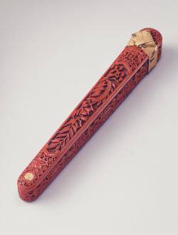 玉楮 象谷《堆朱 御篳篥筥》1851年 撮影：高橋 章