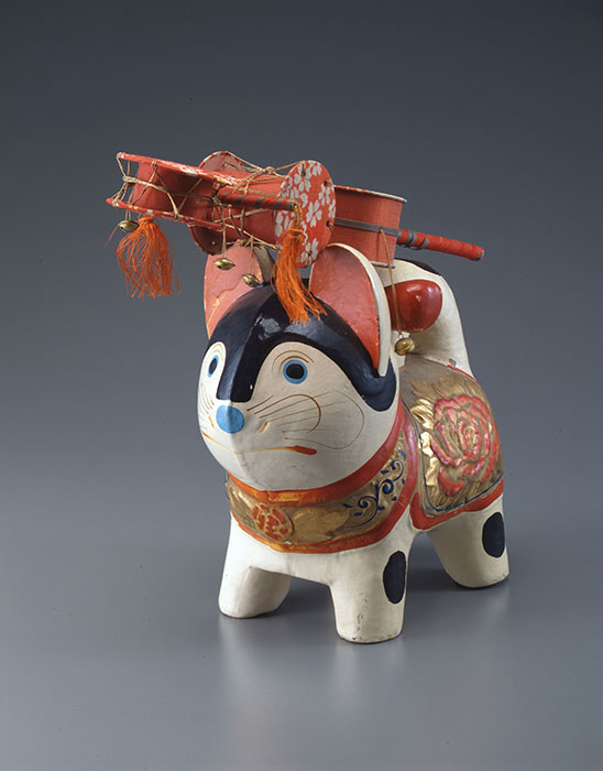 犬張り子　明治時代